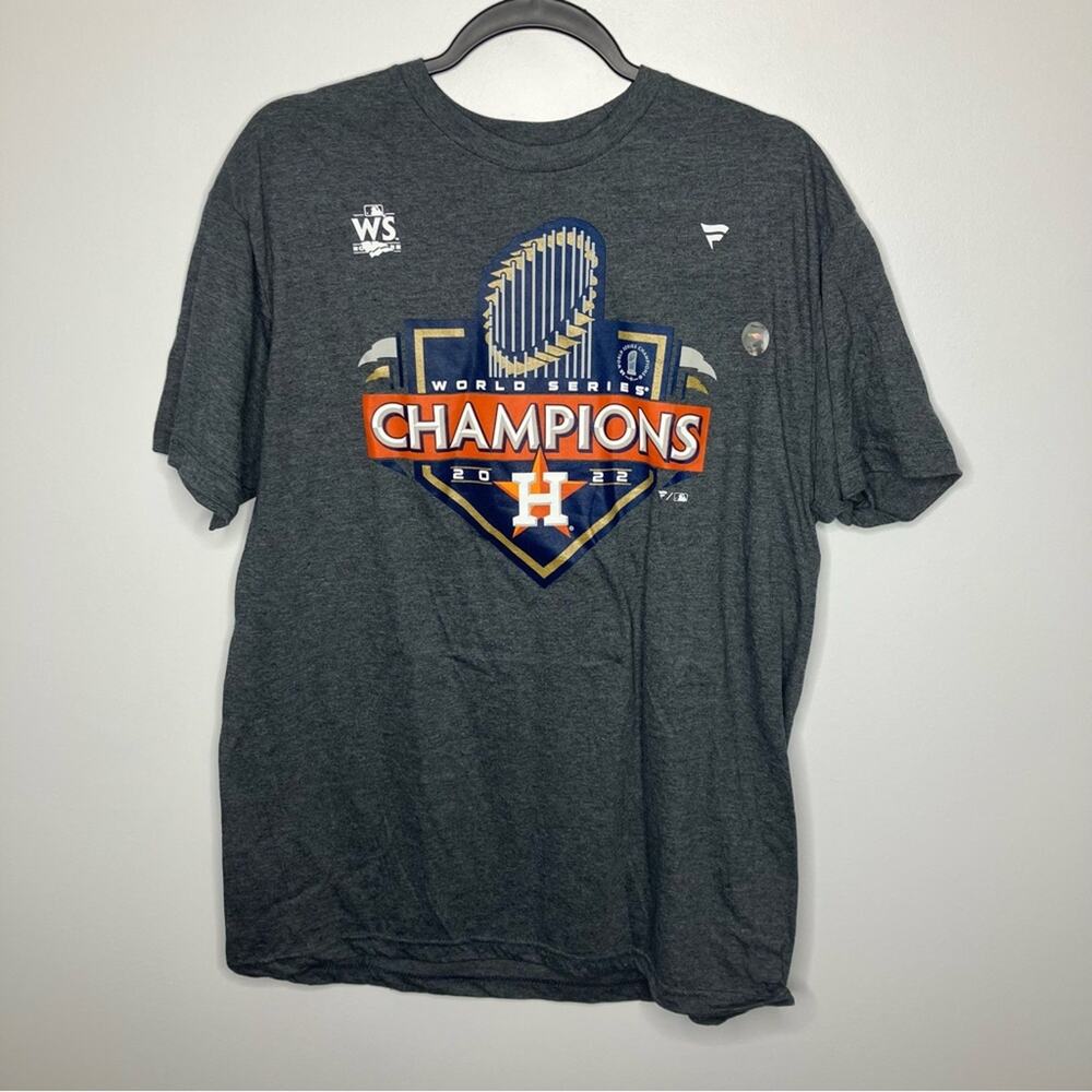 NWT FANATICS Houston Astro Baseball MLB Champions 2022 Large